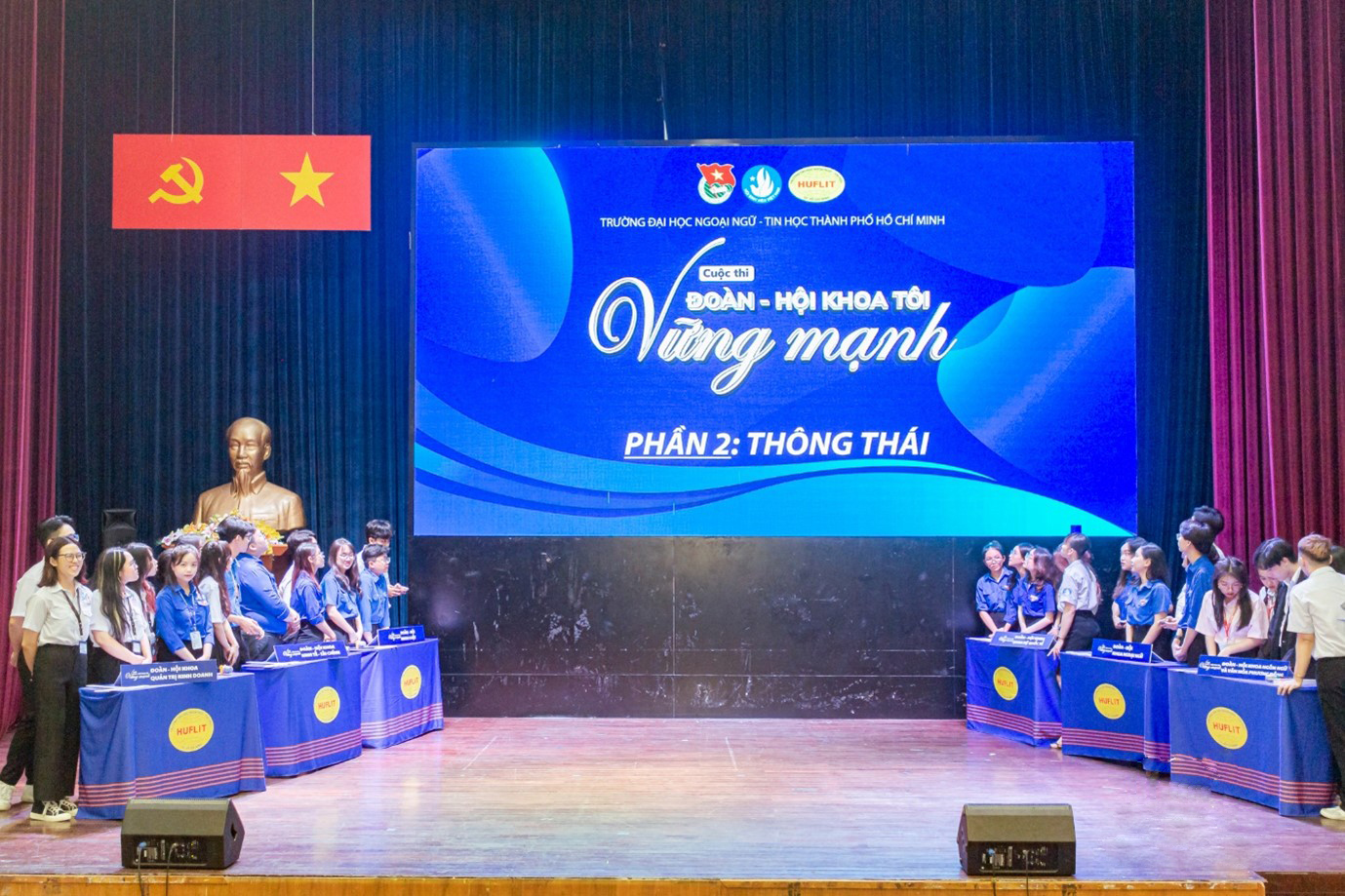 “Tập huấn cán bộ Đoàn - Hội” HUFLIT năm học 2023 - 2024